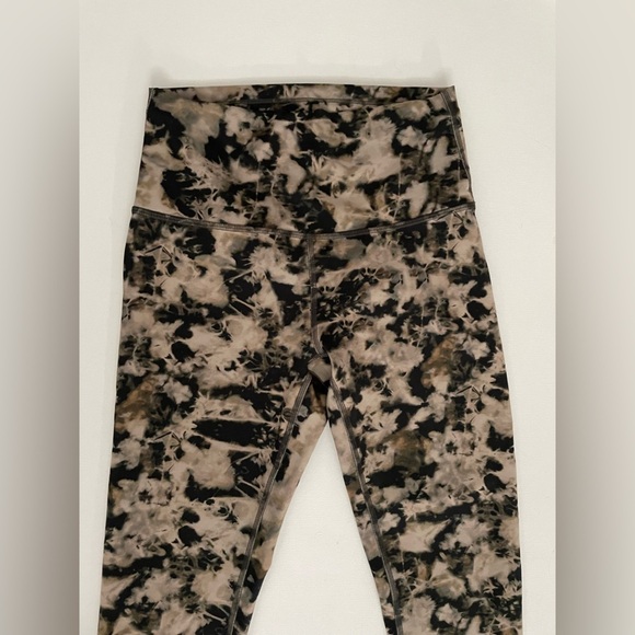 Lululemon Wunder Train High Rise Tight 25" Dispersed Light Raw Linen W5CXNS 6 - Picture 3 of 9